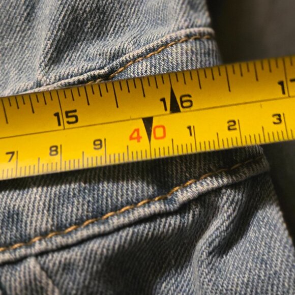 NWT Blue Light Wash Denim Jumpsuit - Picture 6 of 7